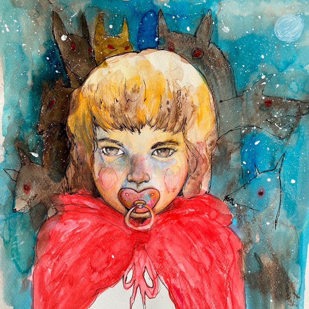 caperucita sin miedo al lobo