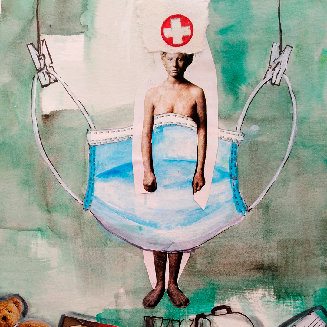 Mujer sanitaria